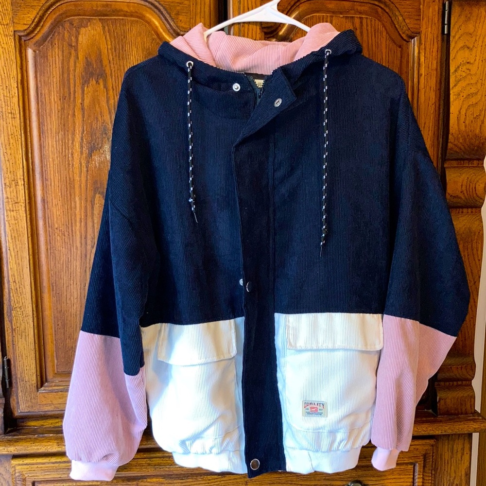 Zaful color block jacket